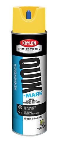 QUIK-MARK APWA UTILITY YELLOW 17 OZ - Marking Paint